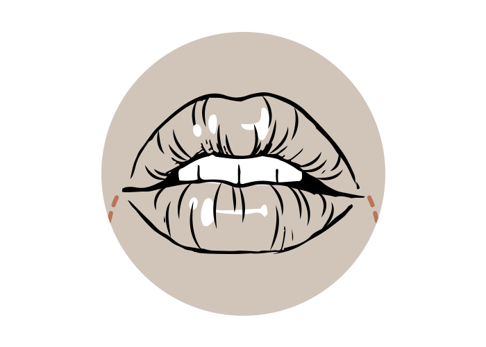 Muskelrelaxans für die Mundwinkel