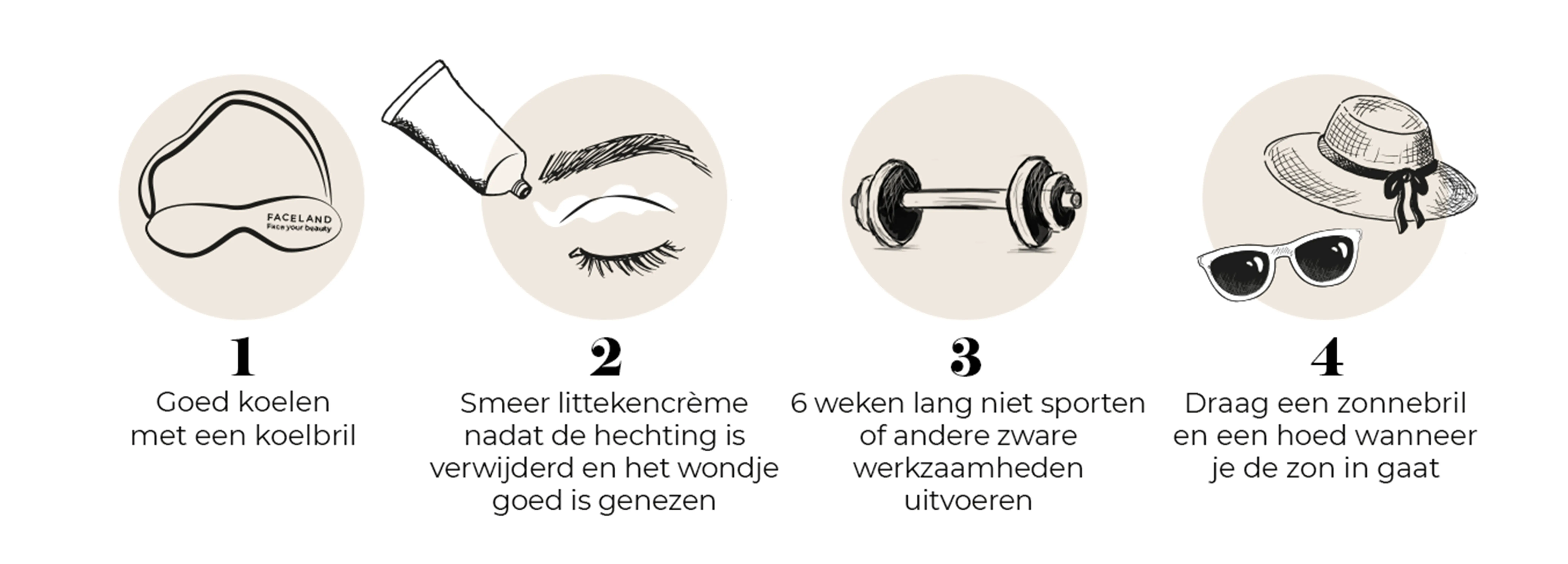 Wanneer weer mascara na ooglidcorrectie?