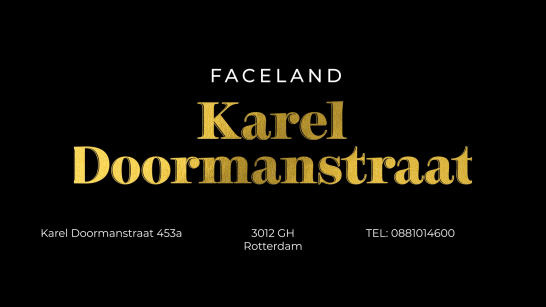 Faceland Rotterdam Karel Doormanstraat